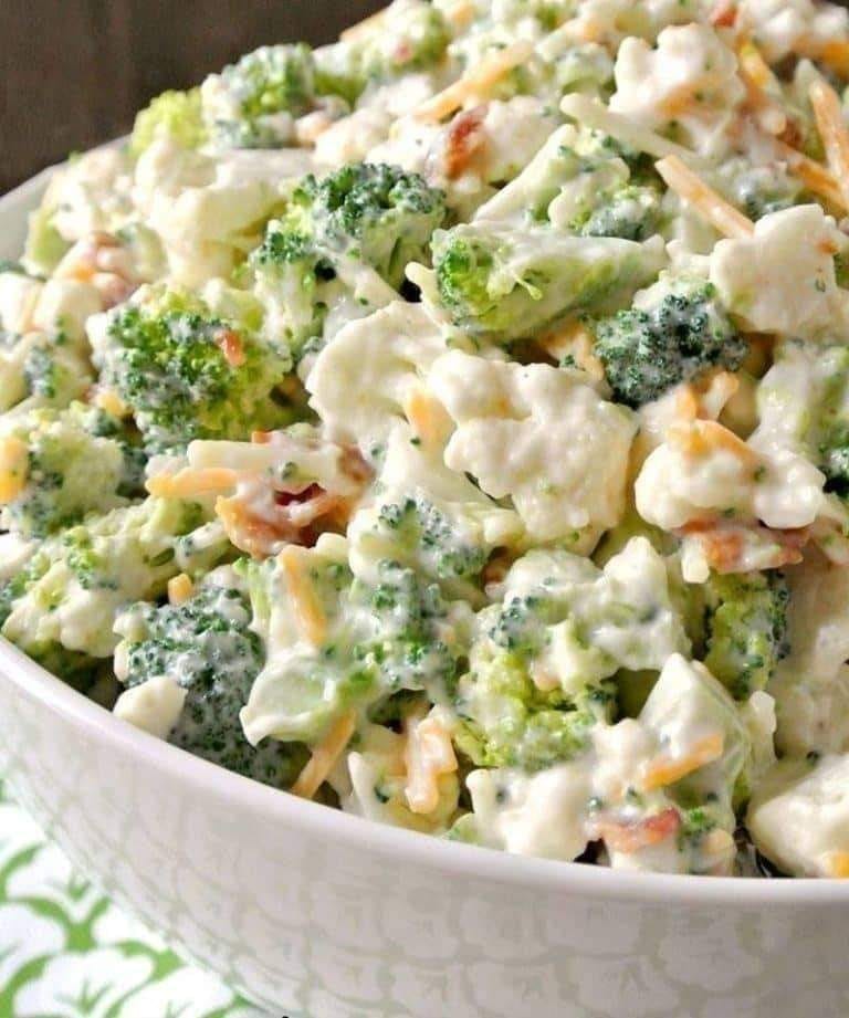 Would Anyone Here Actually Eat Broccoli Cauliflower Salad?