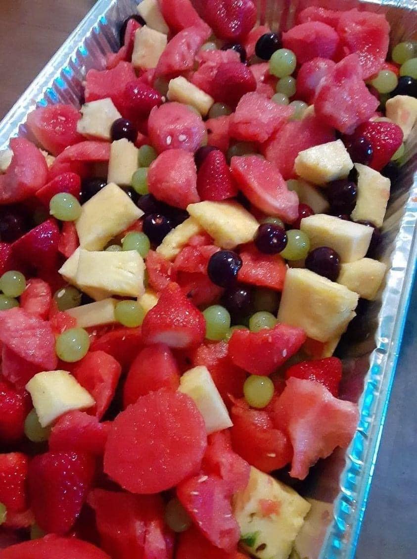 WOULD YOU EAT THIS fruit salad  ?