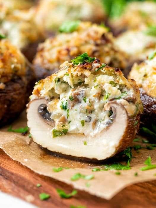 These Air fryer cream cheese stuffed mushrooms are everyone’s favorite appetizer!