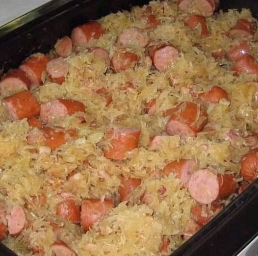 Crock-Pot Polish sausage, Sauerkraut and potatoesÂ Â 
