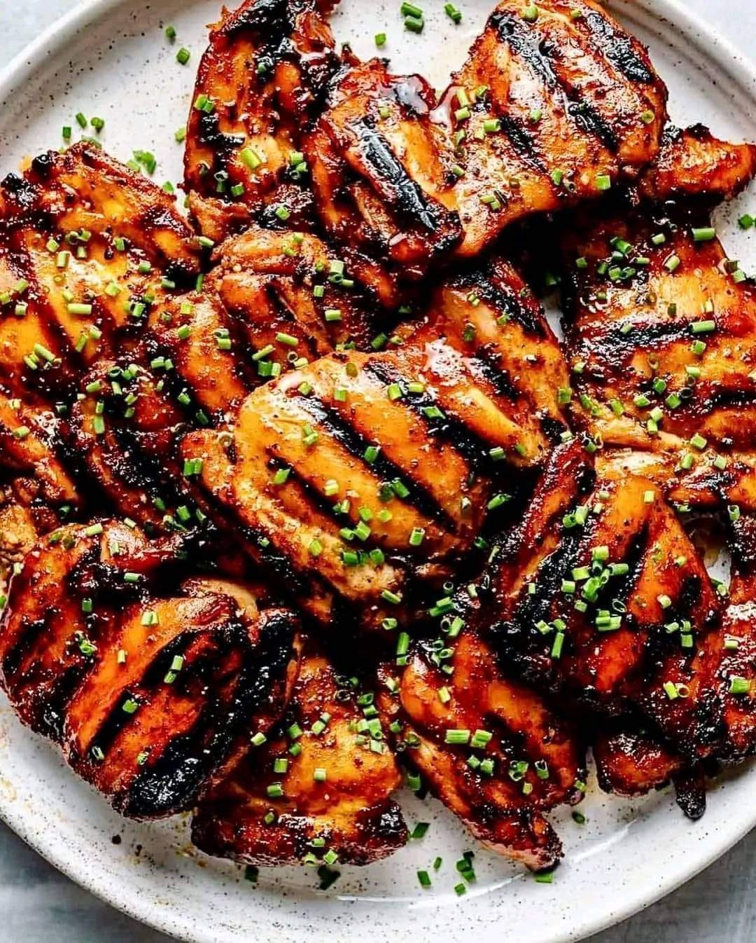 Juicy, sweet and smoky, my GRILLED HONEY BUTTER CHICKEN