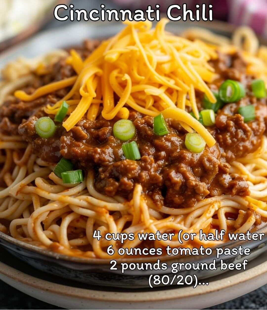 Cincinnati Chili - recipes